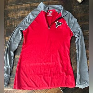 Atlanta Falcons long sleeve quarter zip! Size small! Super soft!